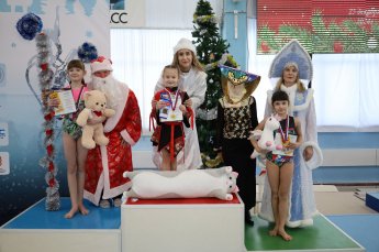 Первенство школы по спортивной гимнастике на призы Деда Мороза